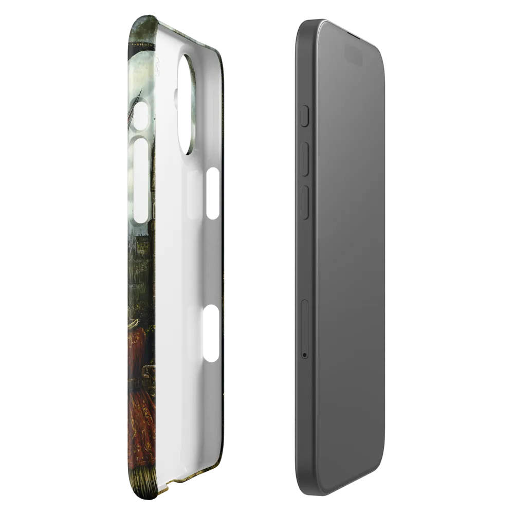 The Confrontation: Dragon vs. Wizard | Phone Case |  16 Plus | Snap Case | Glossy