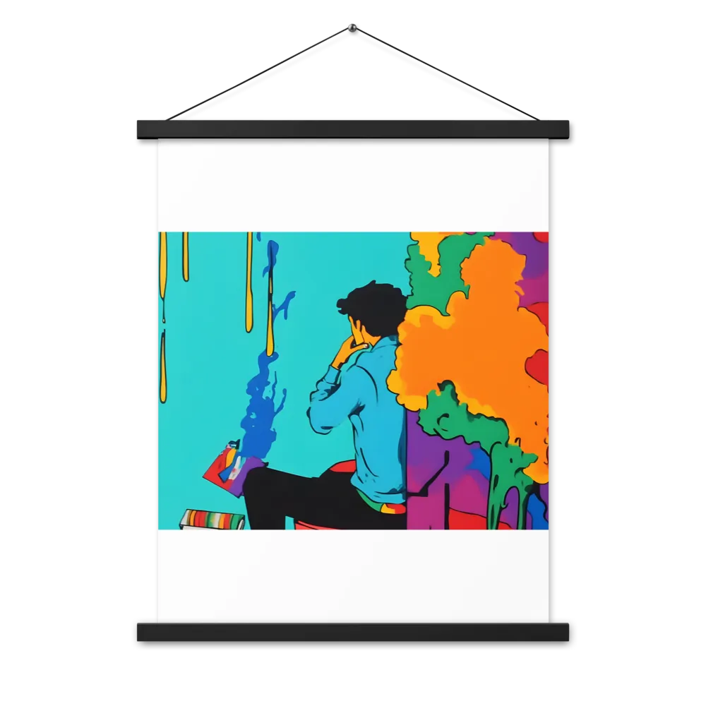 The Artist Within | Poster With Black Wood Hanger | 18″×24″