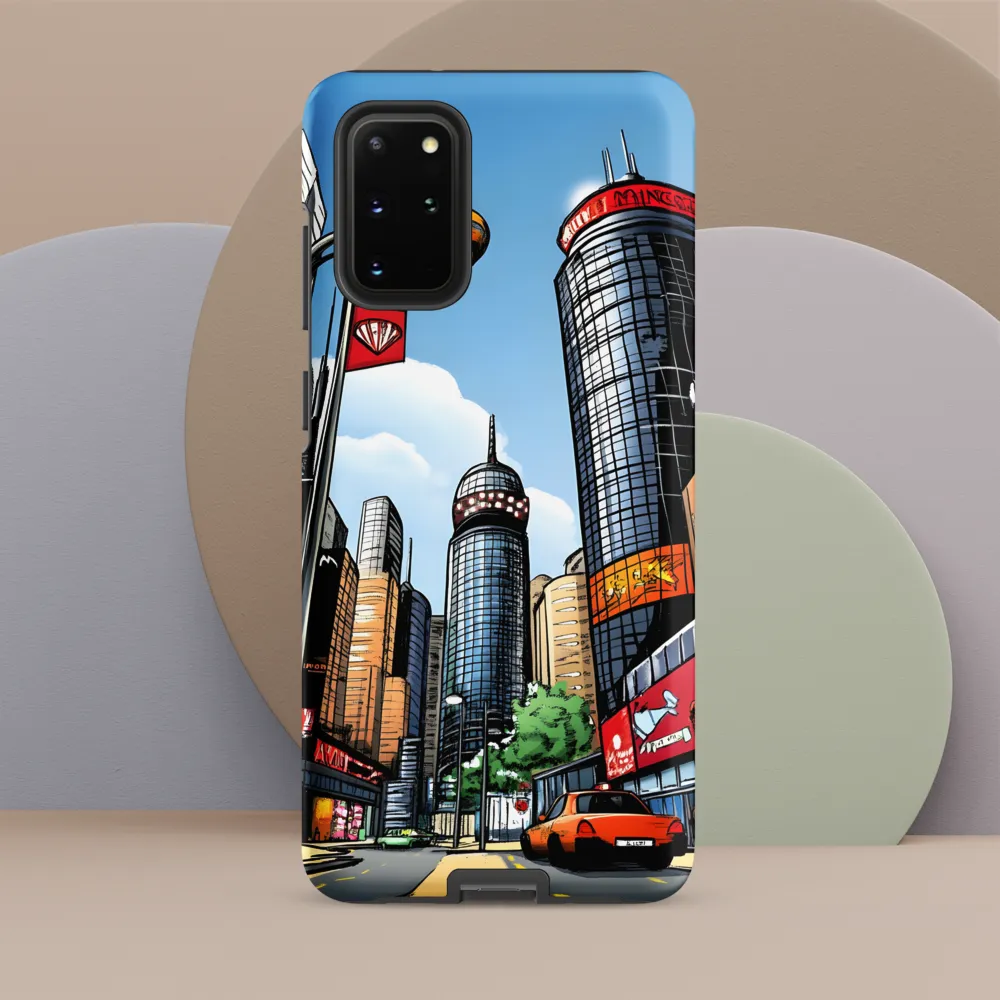 Urban Pulse: A Comic Cityscape