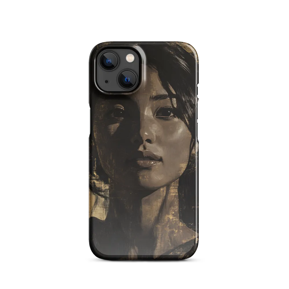 Golden Gaze: A Contemporary Portrait