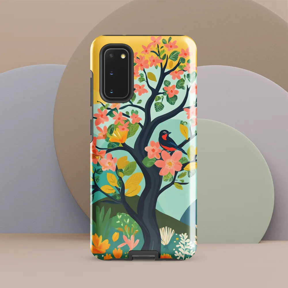 Spring Blossoms: A Serene Encounter