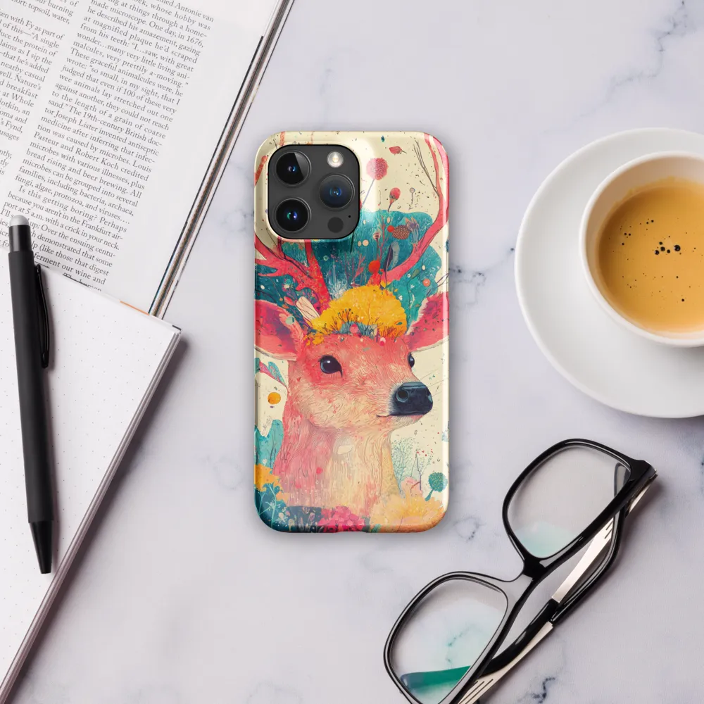 Whimsical Harmony: A Deer in Bloom