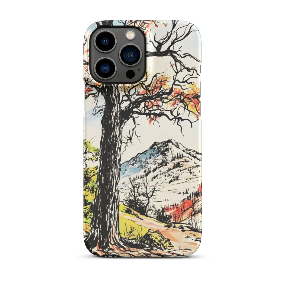 Autumn Majesty: The Guardian Tree | Phone Case |  13 Pro Max | Snap Case | Matte