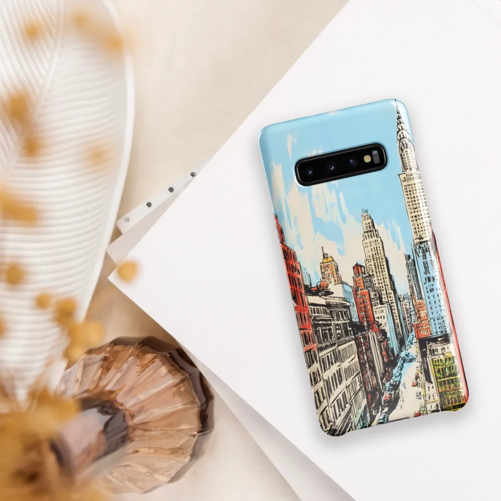 Urban Symphony: A City in Color | Phone Case |  S10 Plus | Snap Case | Glossy