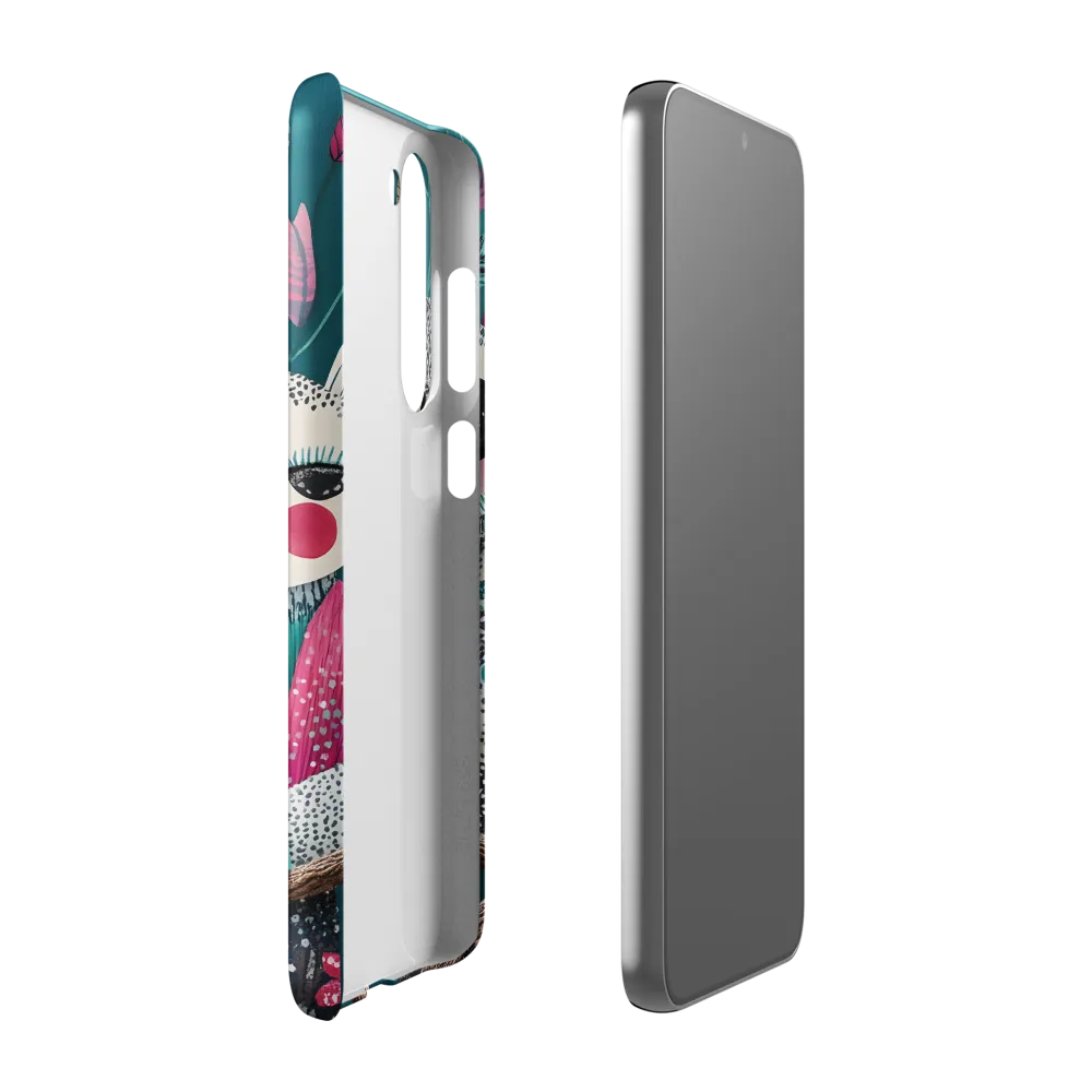 Whimsical Duo: A Celebration of Nature and Color