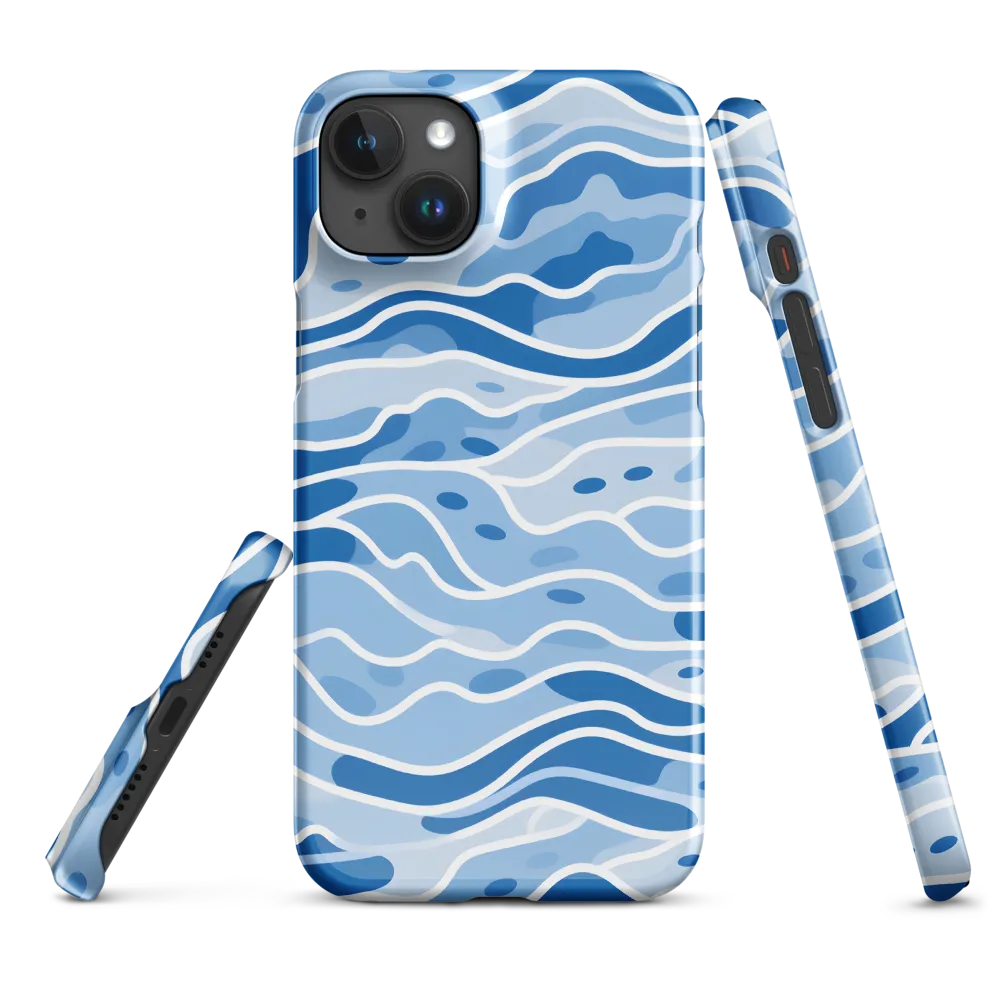Fluid Harmony | Phone Case |  15 Plus | Snap Case | Glossy