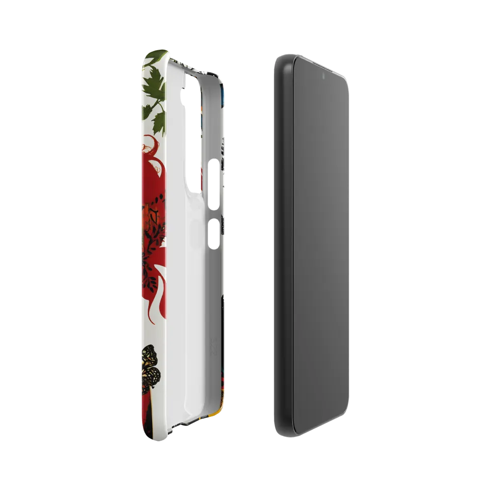 Floral Dreams | Phone Case |  S22 | Snap Case | Glossy