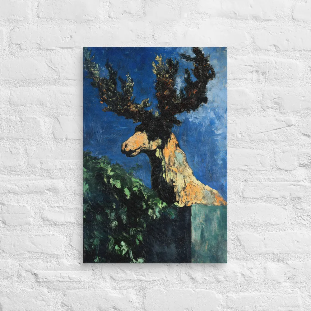 The Majestic Deer in Nature | Canvas | 16″×24″