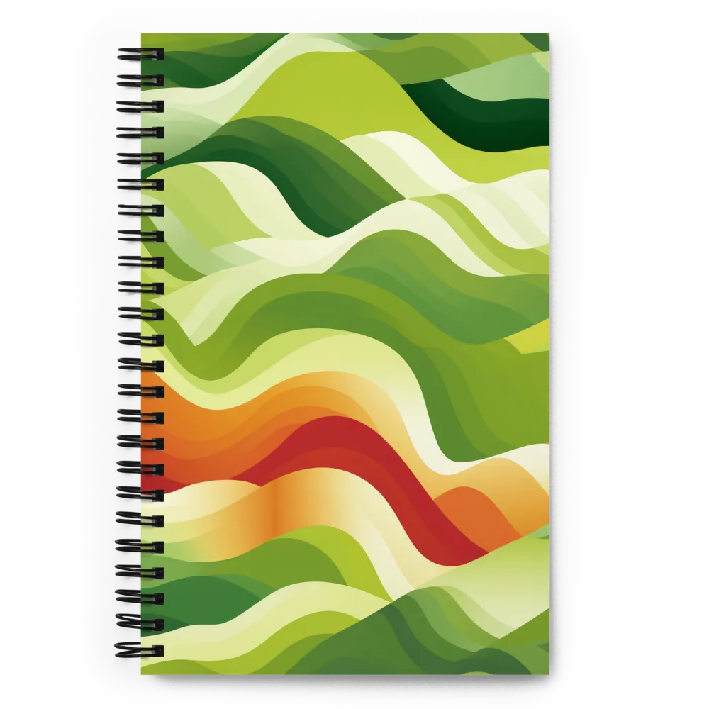 Waves of Nature | Spiral Notebook