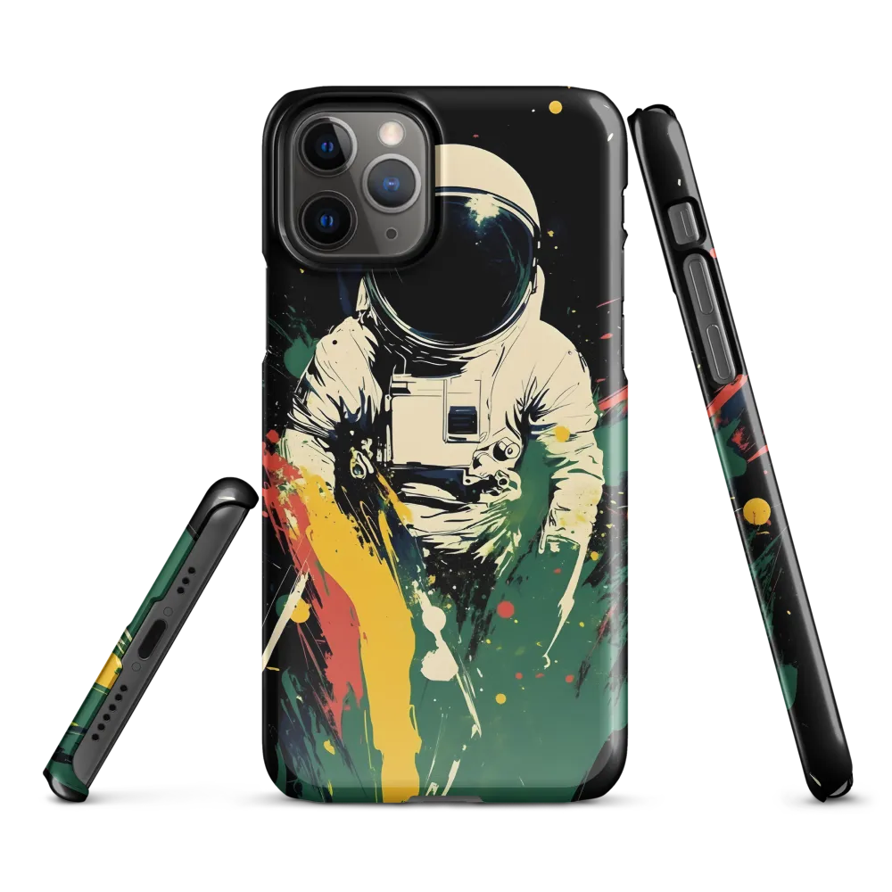 Cosmic Splash: The Astronaut's Journey