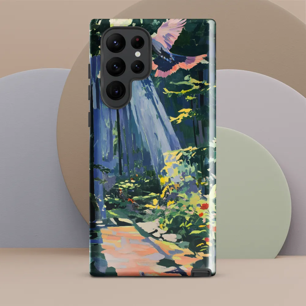 Flight of Light: A Serene Forest