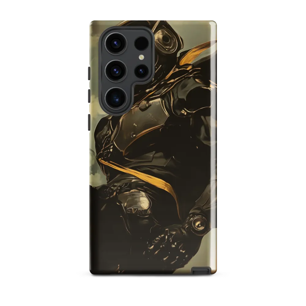 Ethereal Explorer: The Enigmatic Astronaut | Phone Case |  S23 Ultra | Tough Case | Glossy
