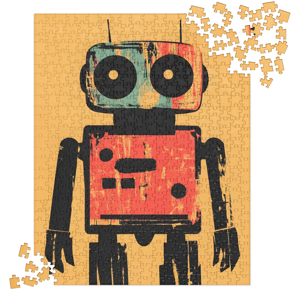 Playful Robot | Jigsaw Puzzle | 520 pieces