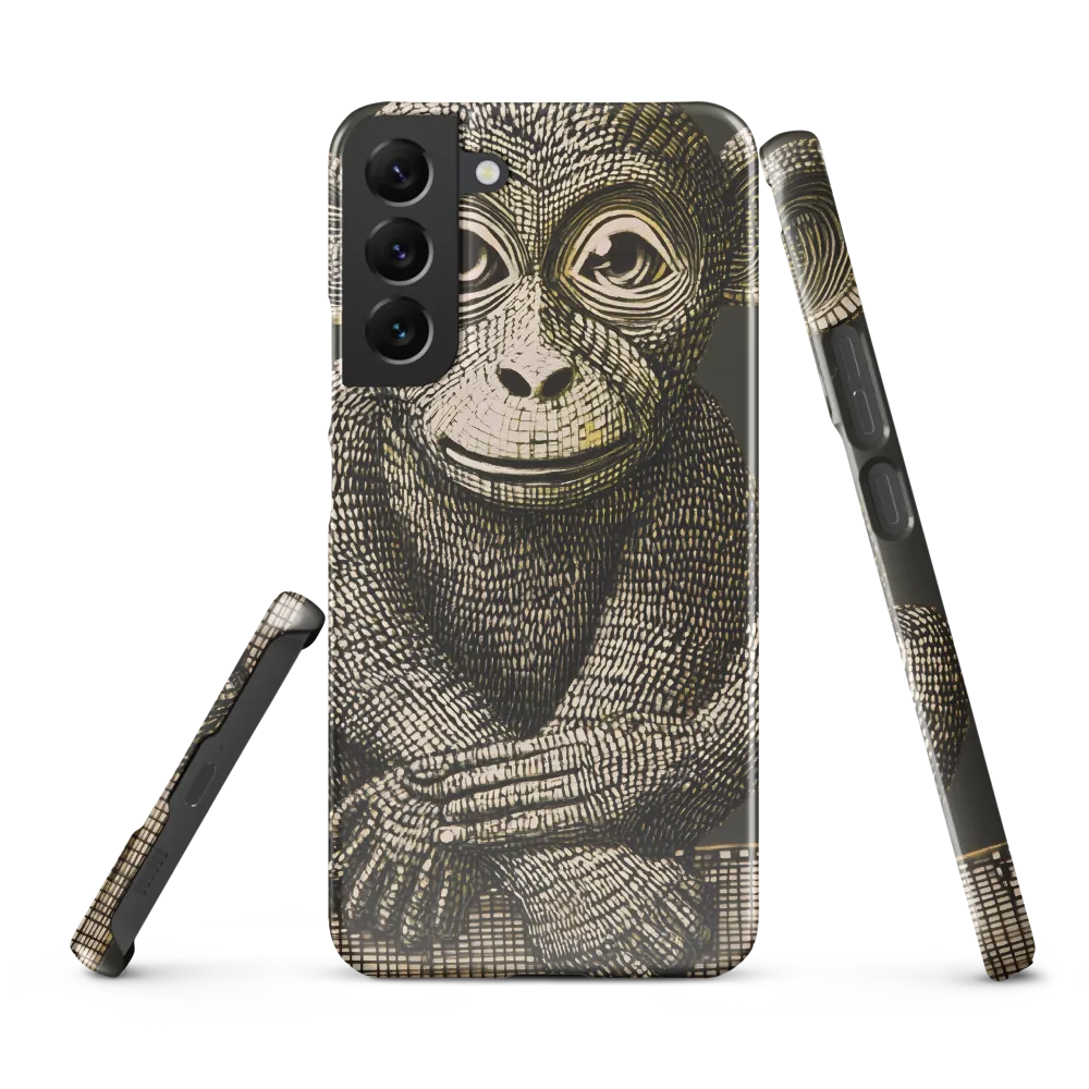 Intricate Primate Portrait