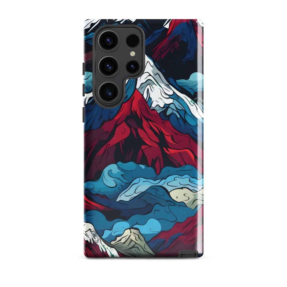 Mountain Majesty: An Abstract Voyage