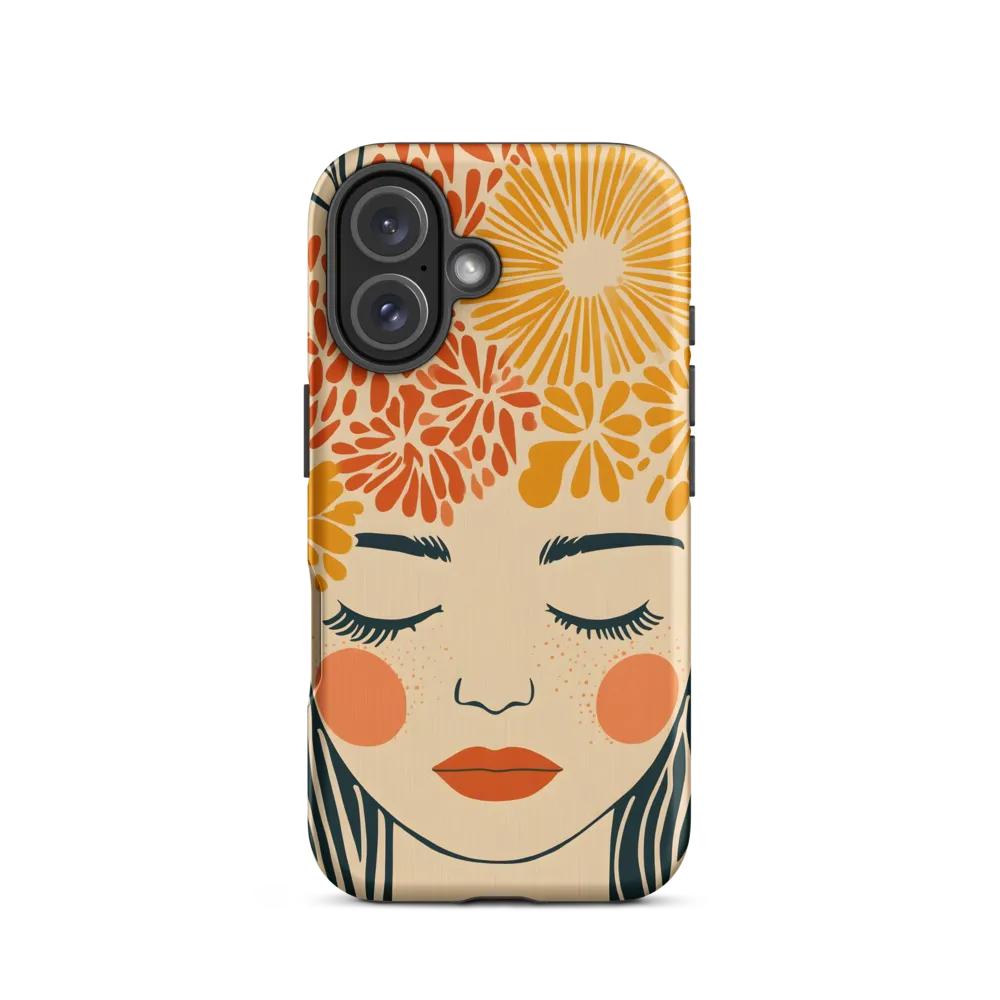 Serenity in Bloom | Phone Case |  16 | Tough Case | Matte