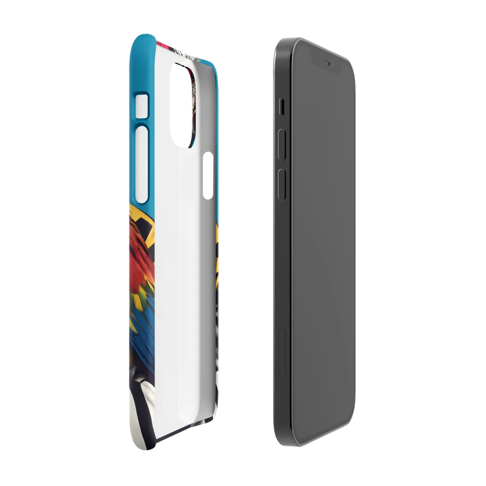 Vibrant Fusion of Flora and Fauna | Phone Case |  12 Pro | Snap Case | Glossy