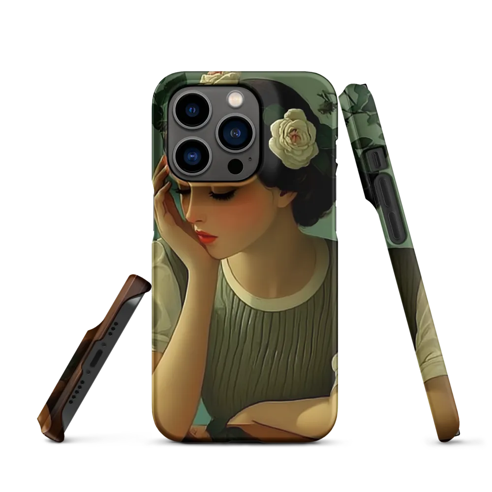 Whispers of Serenity | Phone Case |  14 Pro | Snap Case | Matte