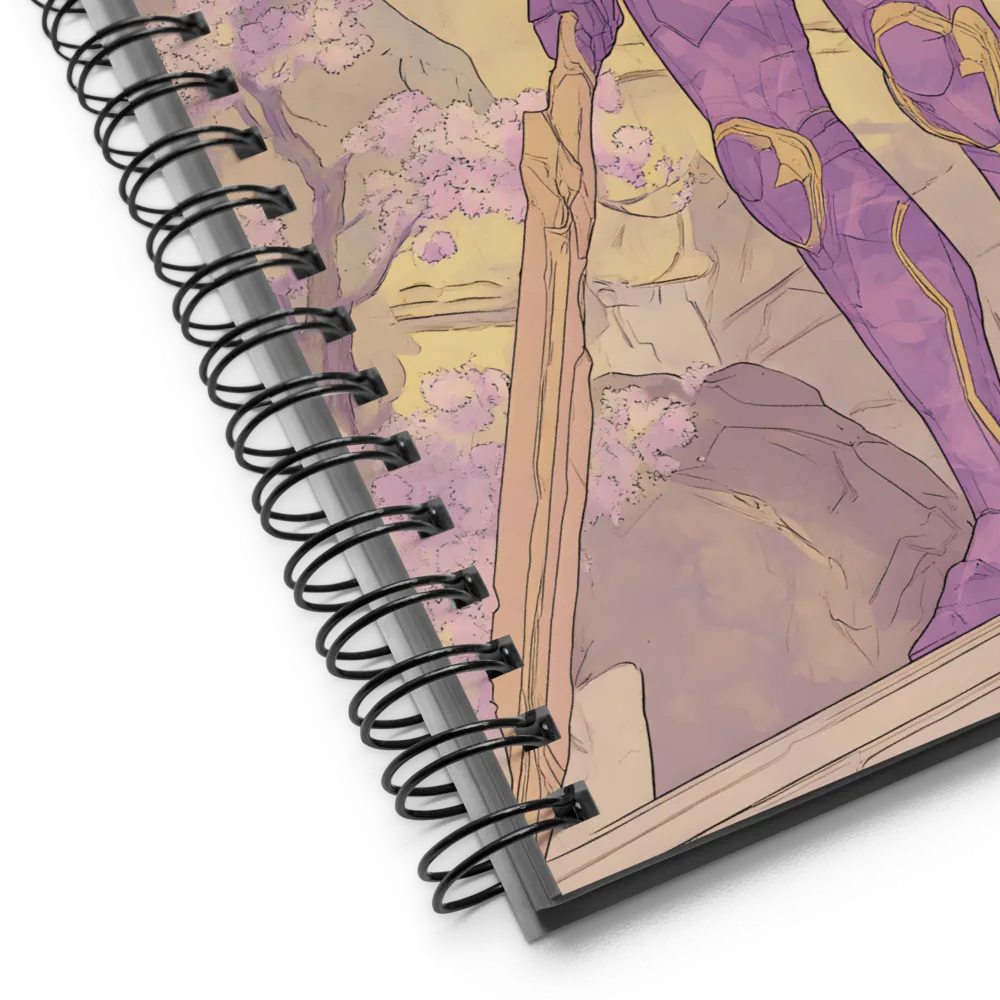 The Guardian of Time | Spiral Notebook