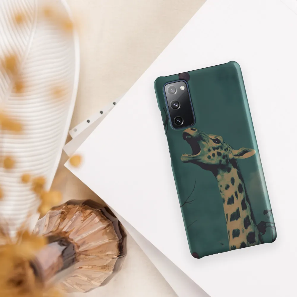 Whispers of the Tall: A Surreal Giraffe Encounter