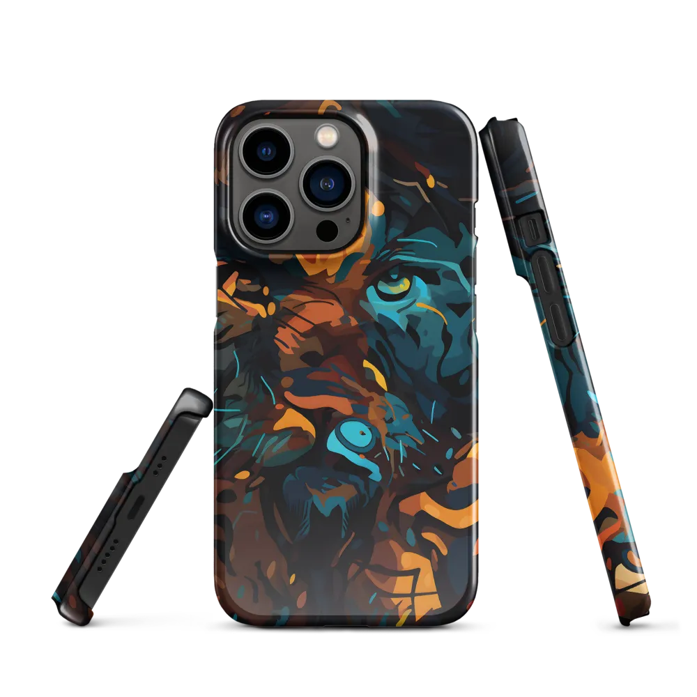 Tropical Enigma: A Wildlife Quartet | Phone Case |  13 Pro | Snap Case | Glossy