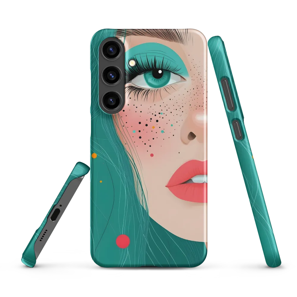 A Playful Portrait: Turquoise Temptation