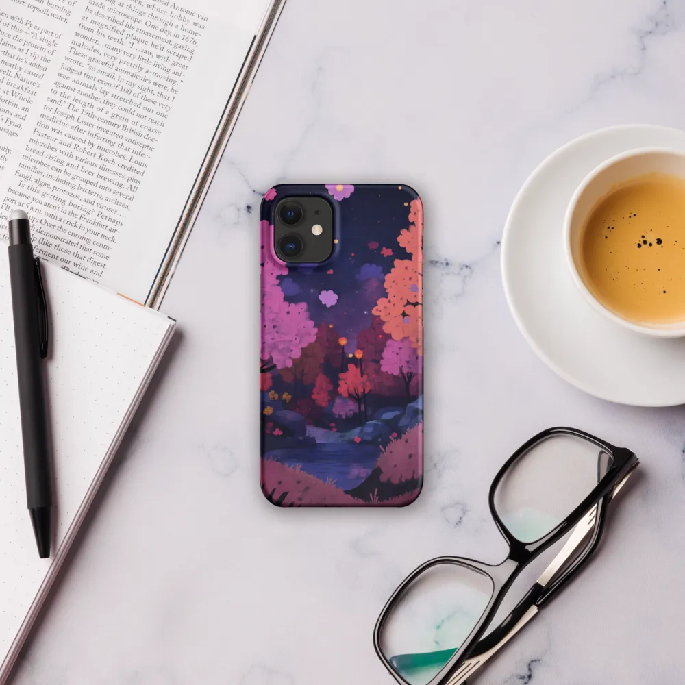 Whispers of Spring: A Serene Landscape | Phone Case |  12 Mini | Snap Case | Matte