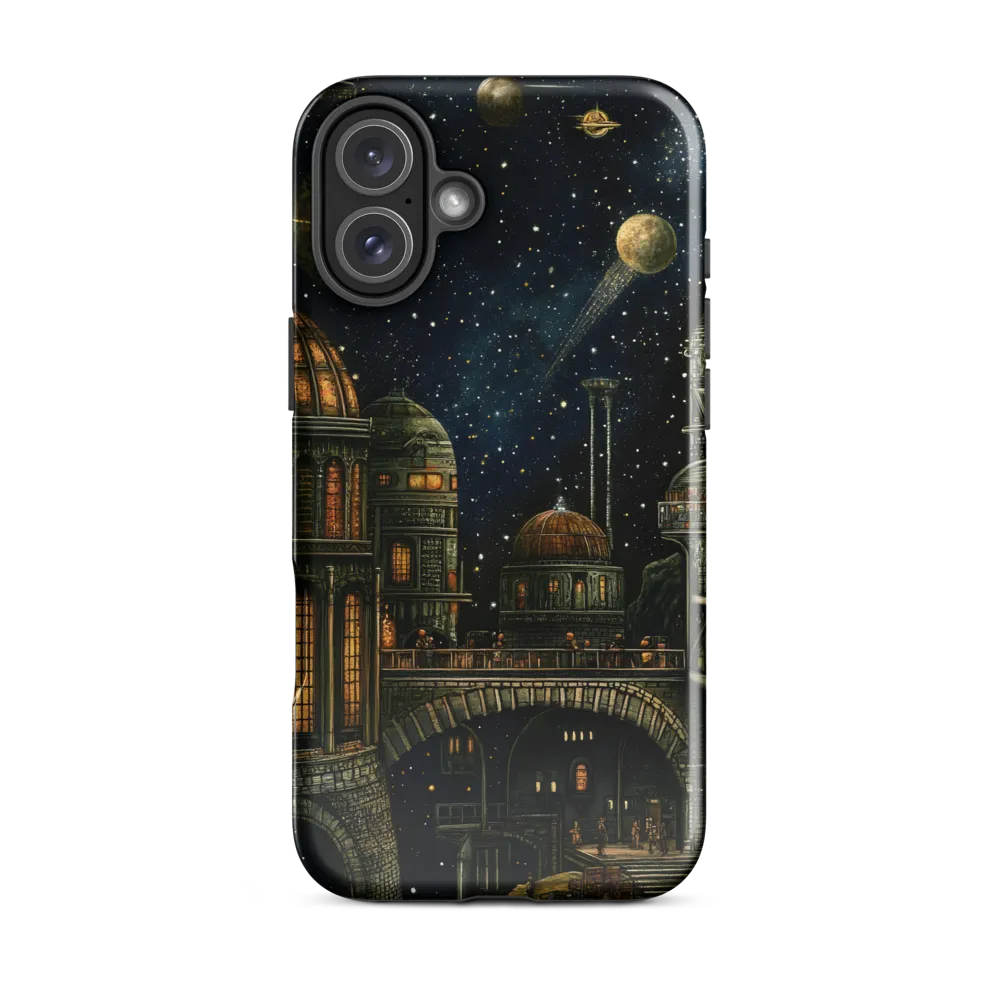 Celestial City: A Journey Through the Cosmos | Phone Case |  16 Plus | Tough Case | Glossy