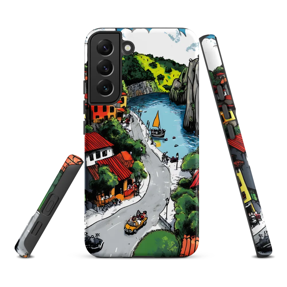 Whimsical Village by the Water
