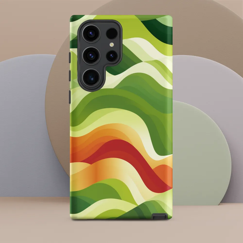 Waves of Nature | Phone Case |  S23 Ultra | Tough Case | Matte