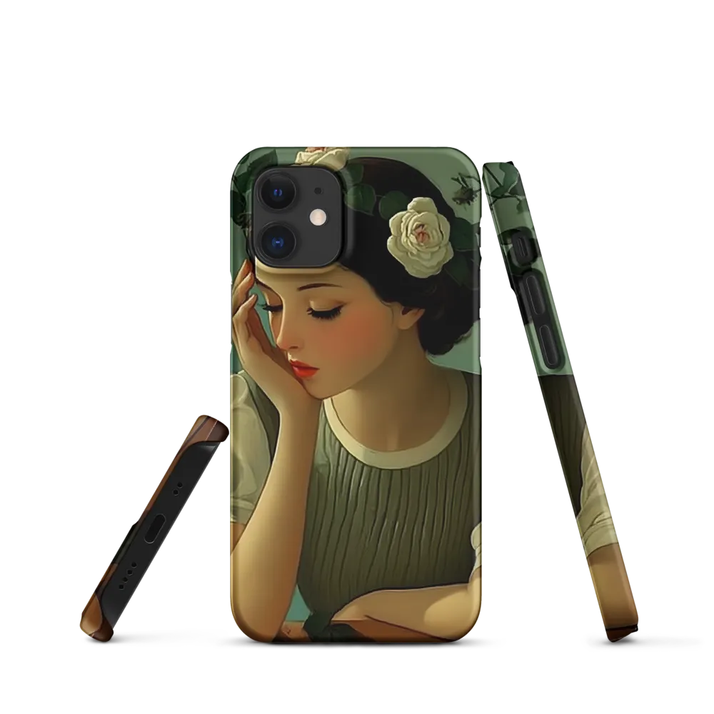 Whispers of Serenity | Phone Case |  12 Mini | Snap Case | Matte