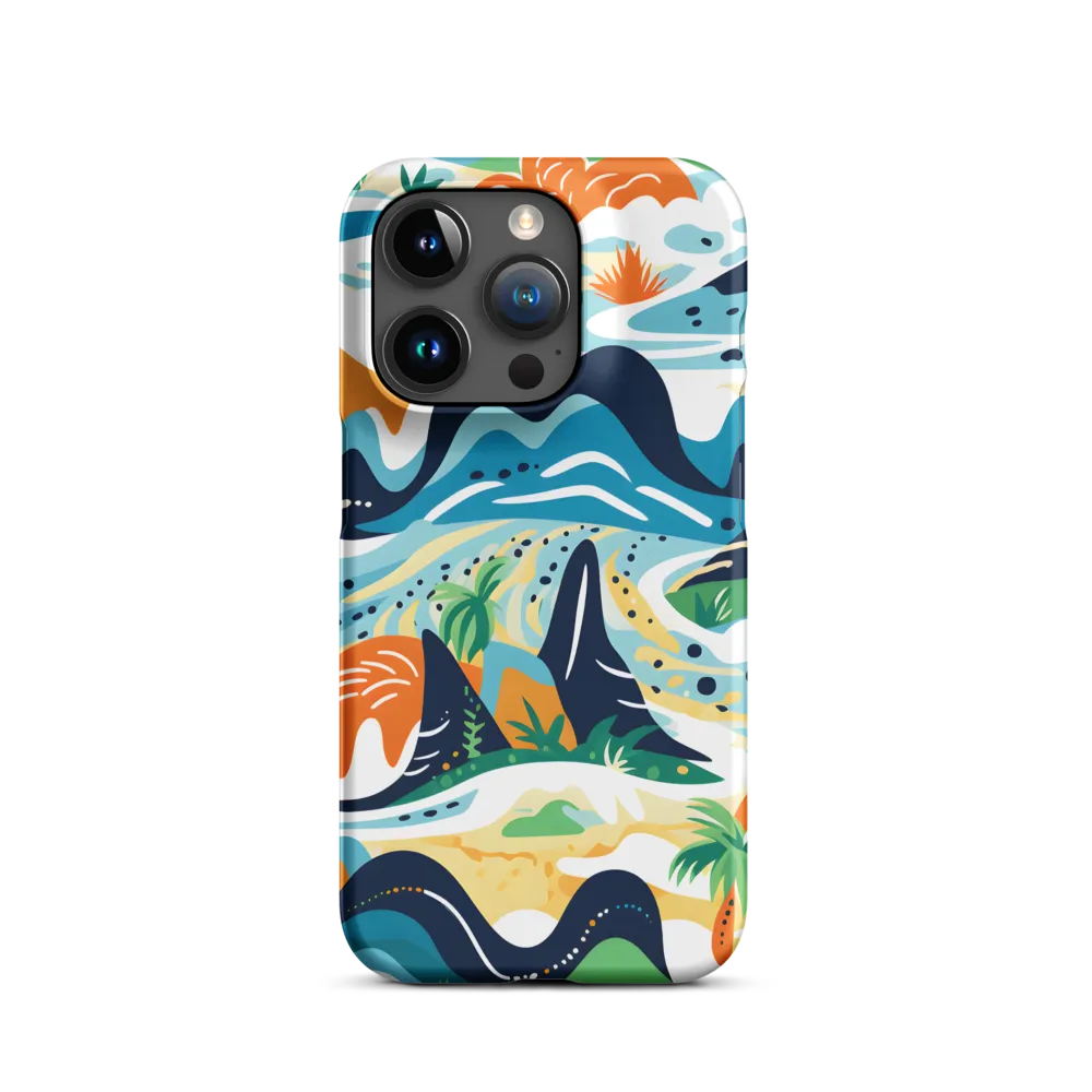 Abstract Tropical Landscape