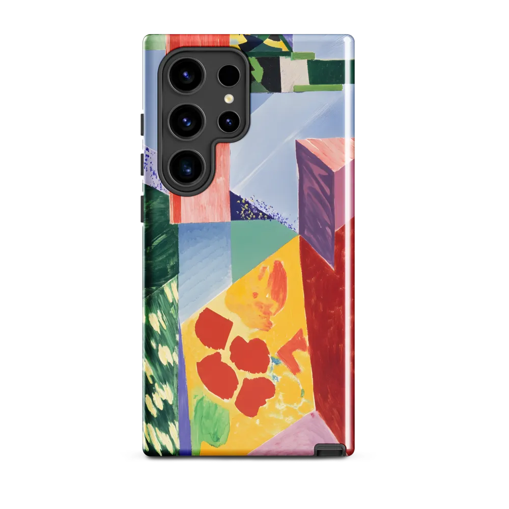 Interplay of Geometry and Color | Phone Case |  S24 Ultra | Tough Case | Glossy