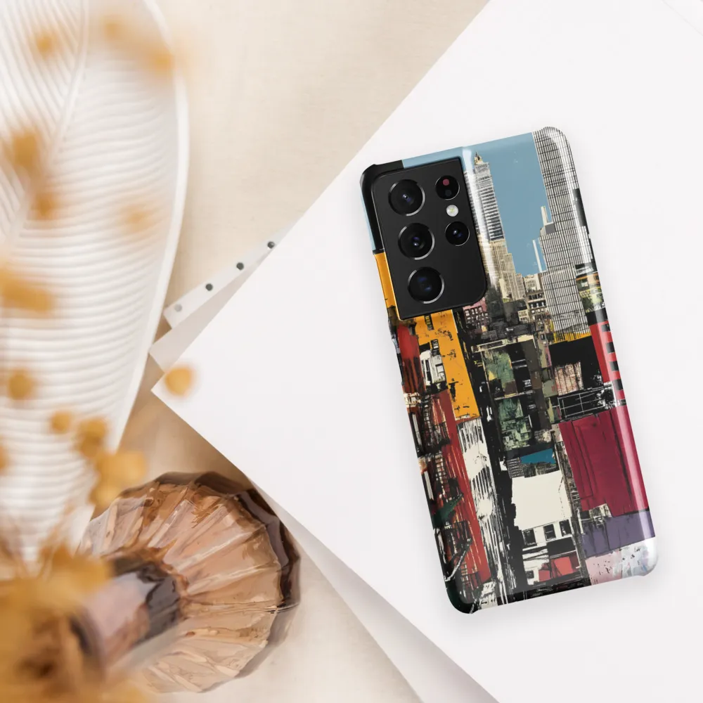 Urban Collage: A Vivid Cityscape