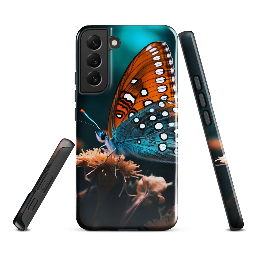 Whispers of Color: The Butterfly's Embrace