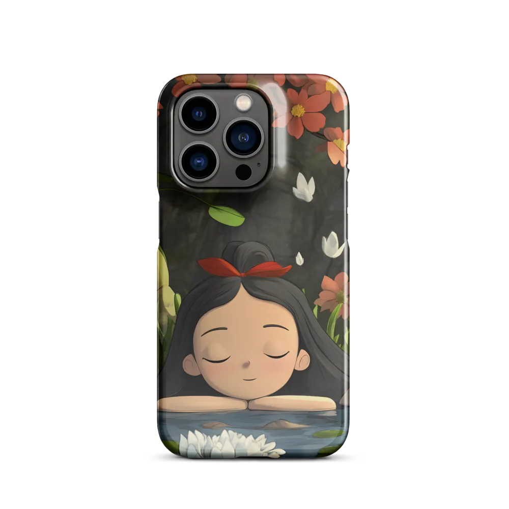 Tranquility by the Waterside | Phone Case |  14 Pro | Snap Case | Glossy