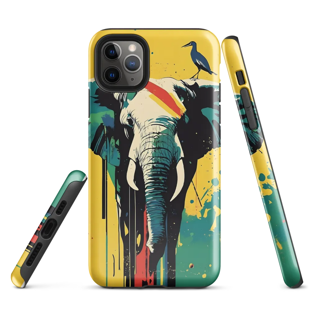 Elegance of the Wild: A Colorful Harmony | Phone Case |  11 Pro Max | Tough Case | Glossy