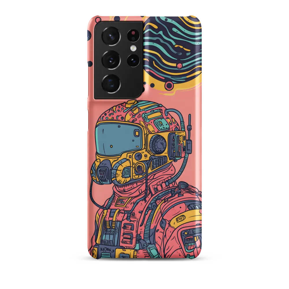 Exploration Beyond: A Digital Astronaut | Phone Case |  S21 Ultra | Snap Case | Matte