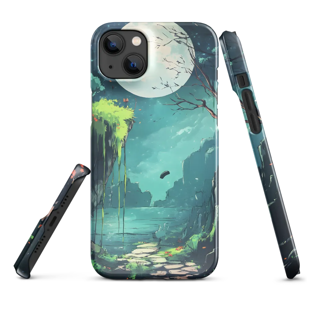 Moonlit Serenity: A Fantastical Landscape
