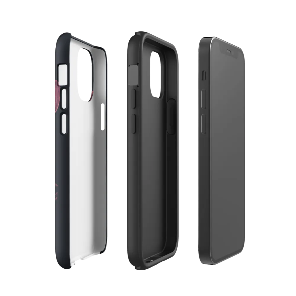 Regal Rhinoceros | Phone Case |  12 mini | Tough Case | Glossy