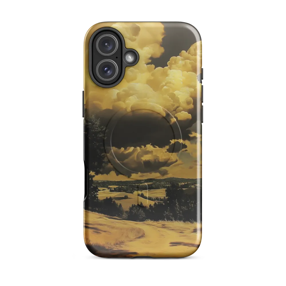 Golden Serenity in the Landscape