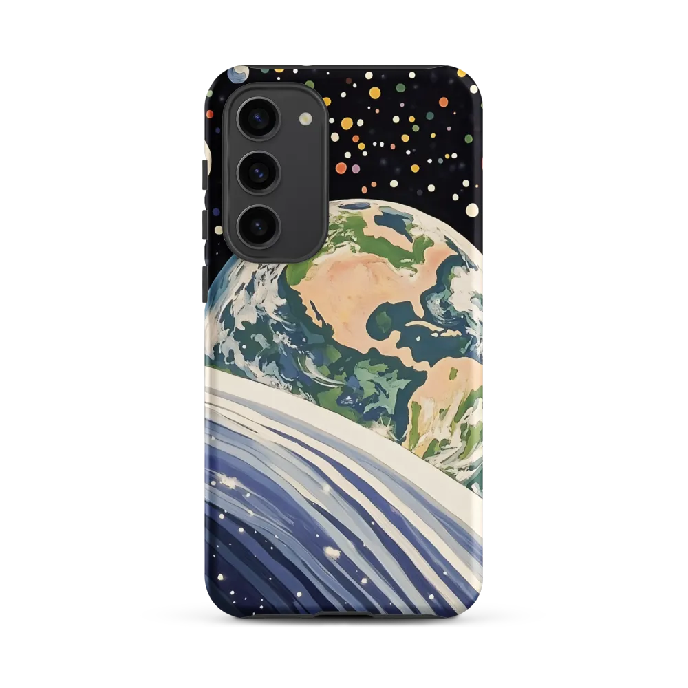 Celestial View: A Surreal Journey Through Space