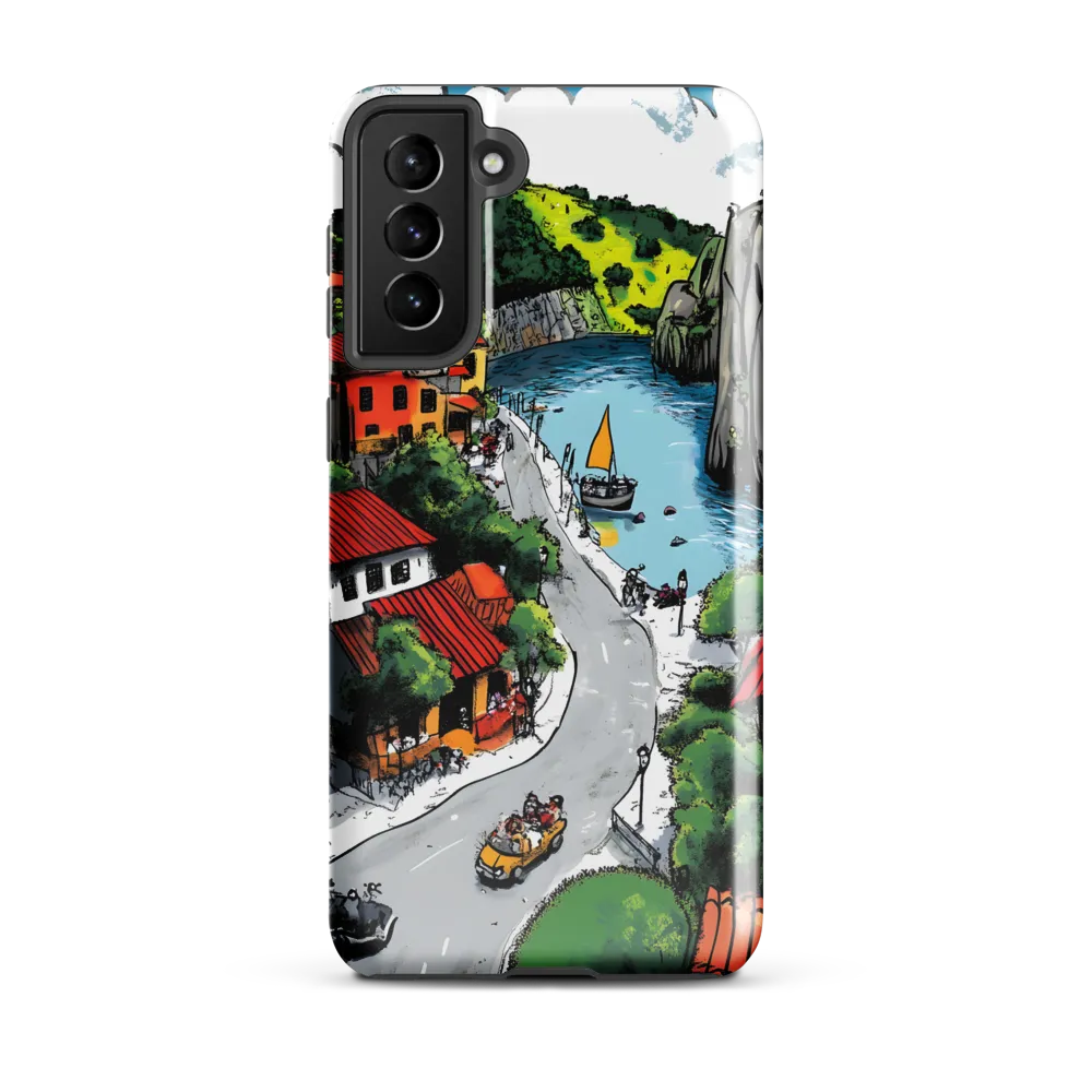 Whimsical Village by the Water