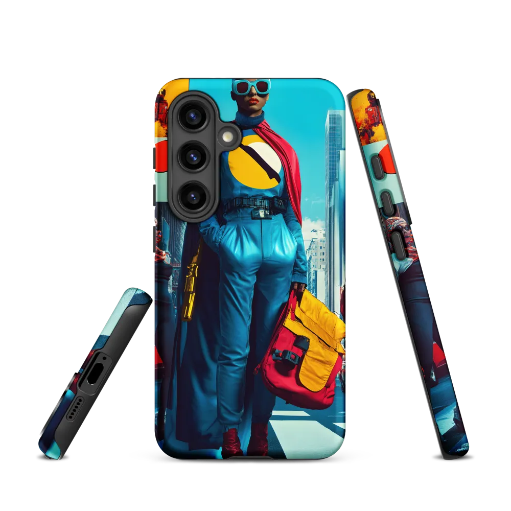 Urban Power: A Superhero's Stance