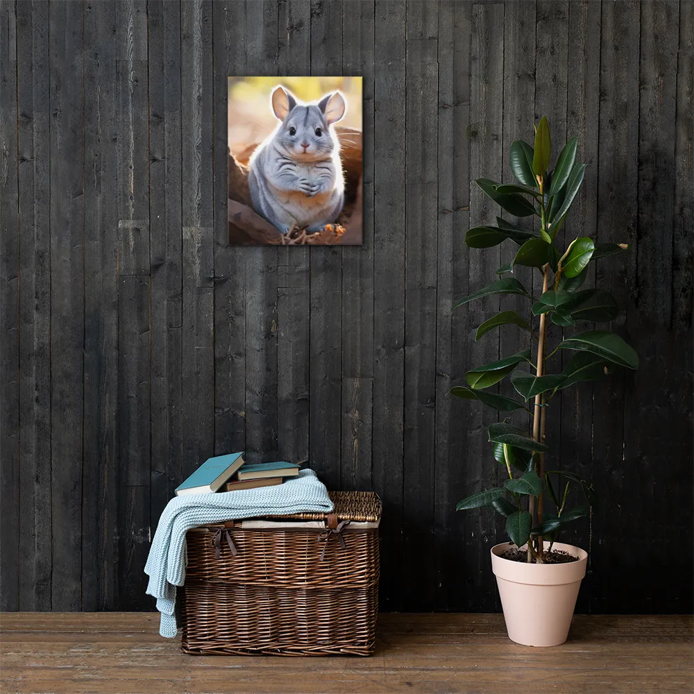 Gentle Whispers of Nature: The Chinchilla