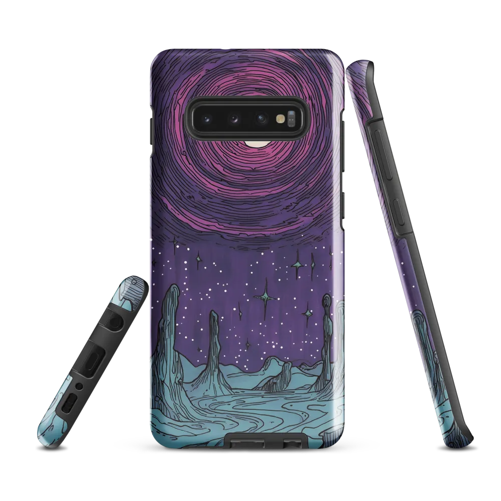 Celestial Whirl | Phone Case |  S10 Plus | Tough Case | Glossy