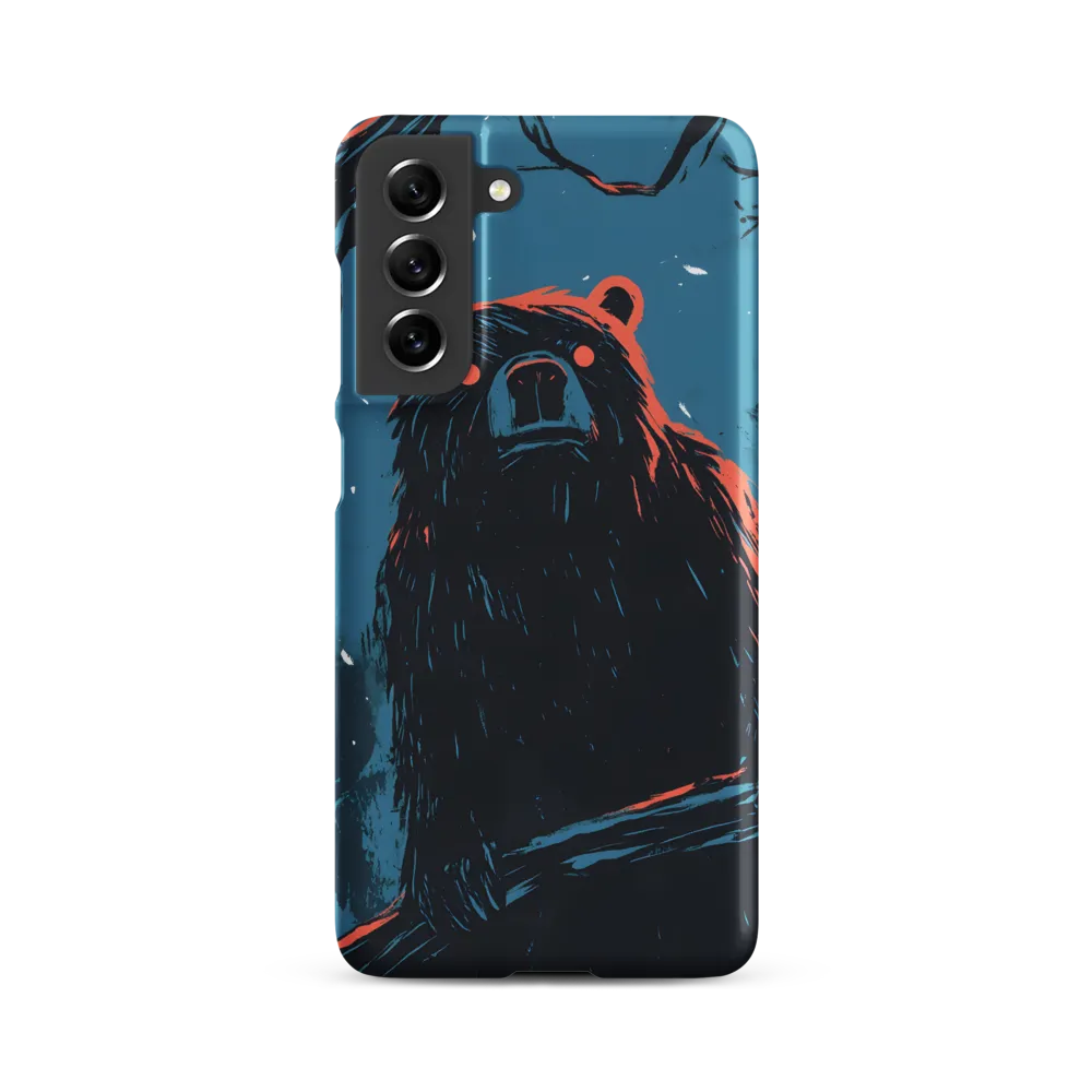 Eerie Majesty: A Bear in the Night