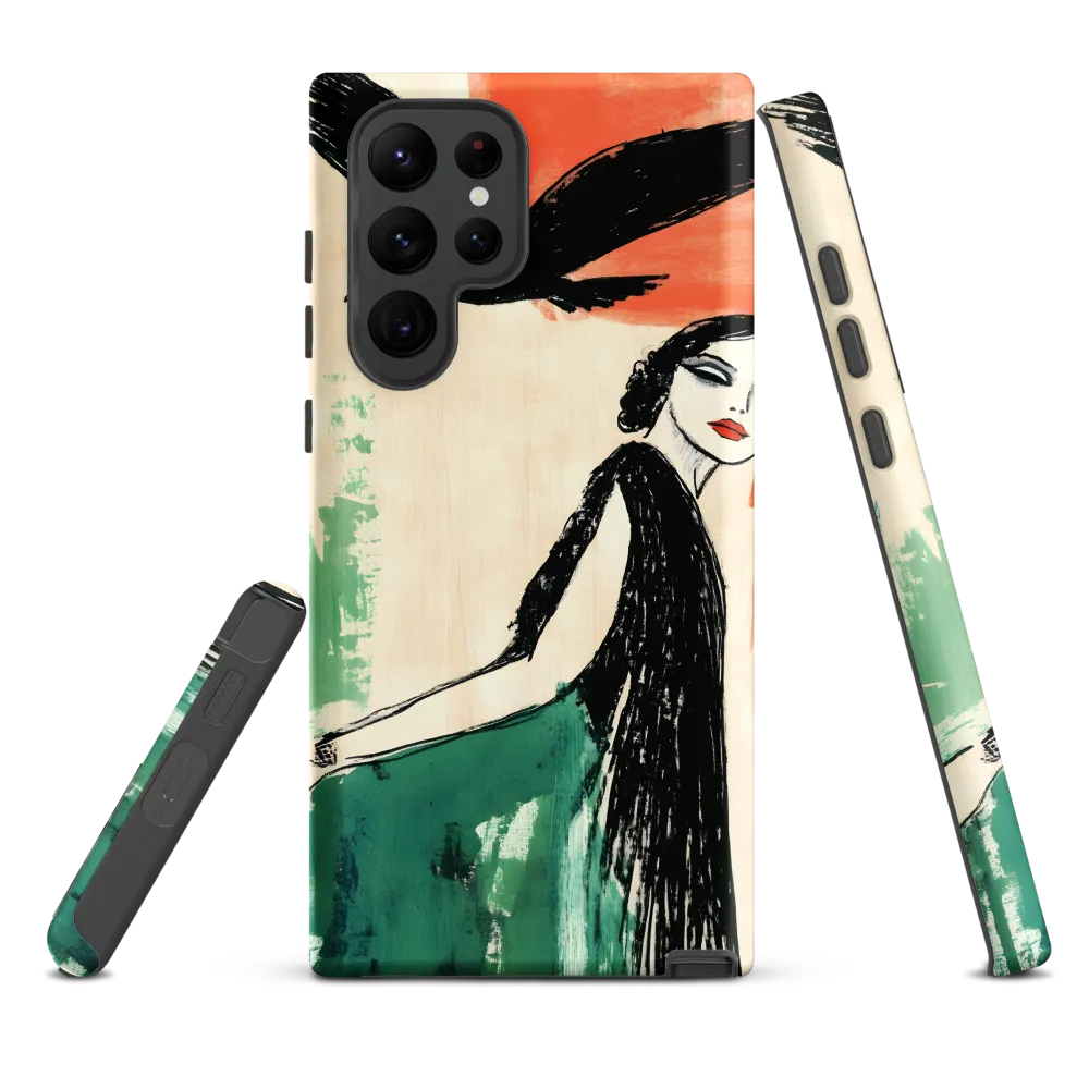 Elegance in Flight | Phone Case |  S22 Ultra | Tough Case | Matte
