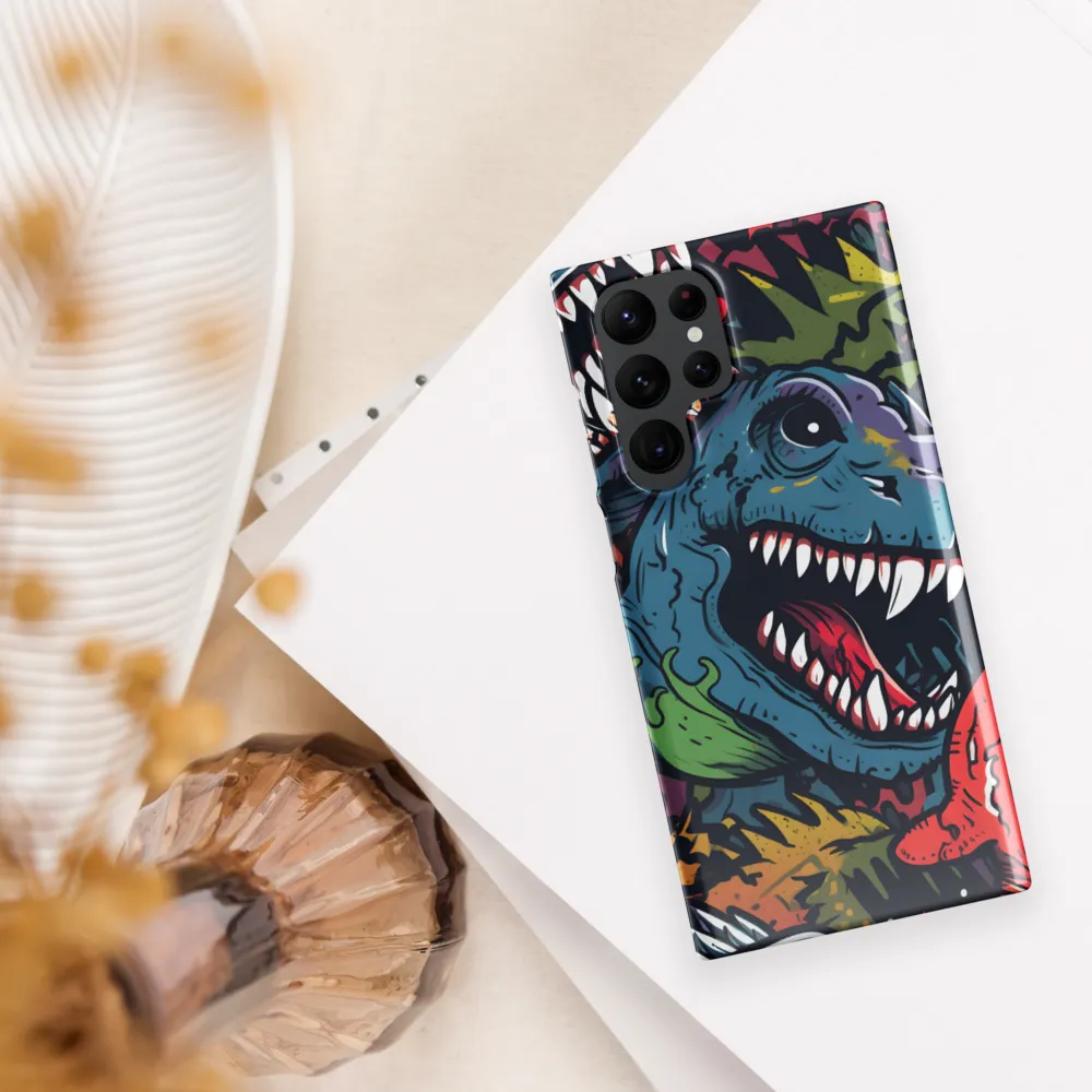 Dino Mania: A Colorful Frenzy