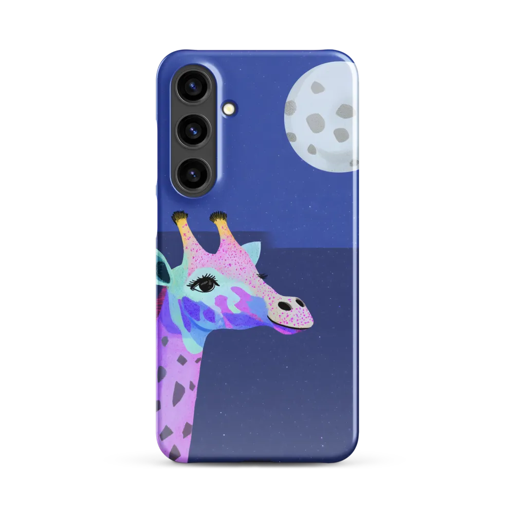 Whimsical Giraffe Under the Stars